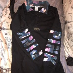 VS pink hoodie